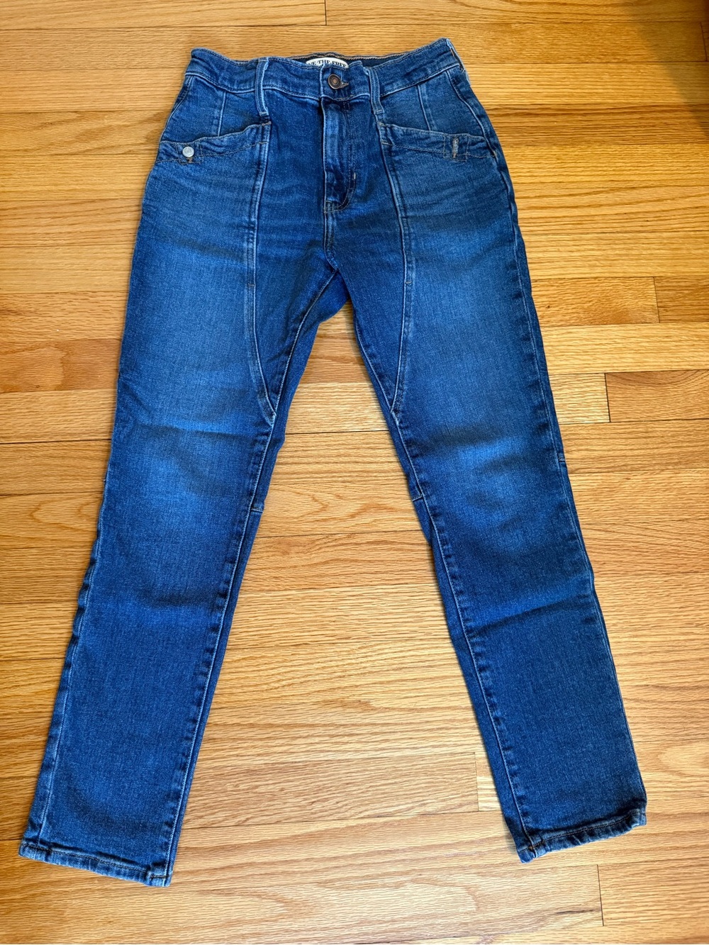 We The Free Dark Blue Skinny Jeans